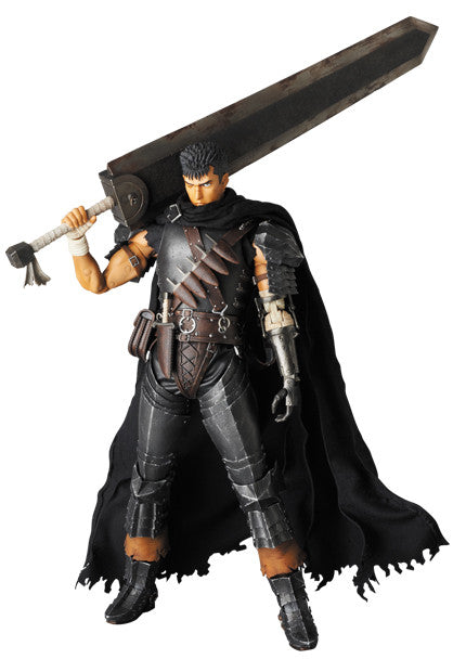 Berserk Medicom Toys RAH Guts Black Swordsman Ver.