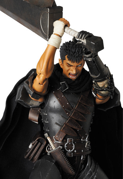 Berserk Medicom Toys RAH Guts Black Swordsman Ver.