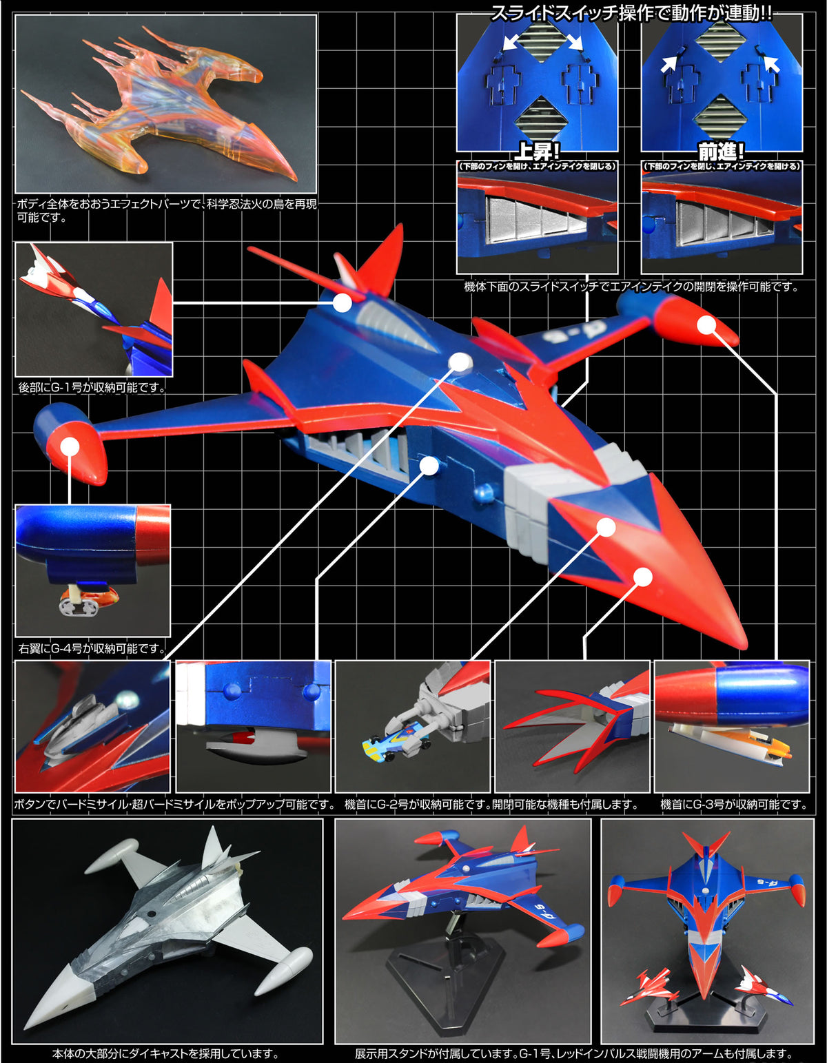 Science Ninja Team Gatchaman EVOLUTION TOYS Metal・Action No.9 GOD