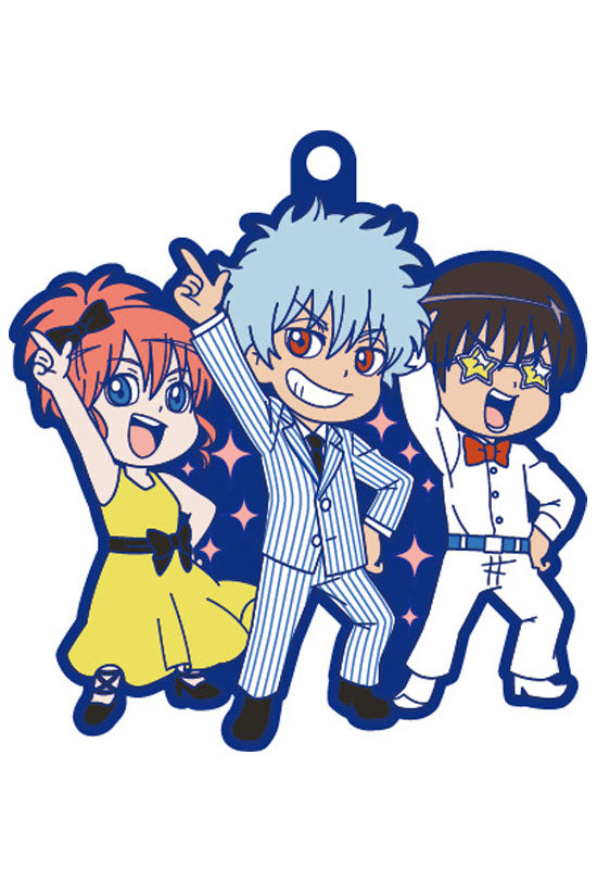 GINTAMA MEGAHOUSE RUBBER MASCOT NIGHT FEVER