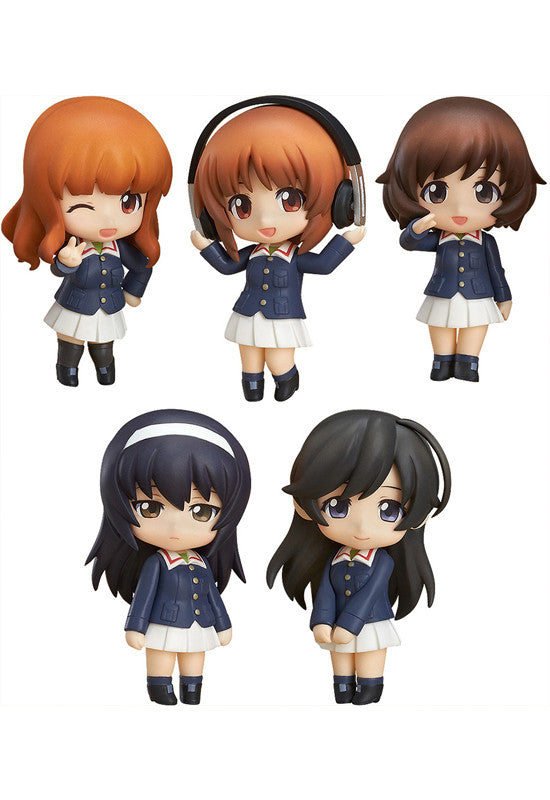 GIRLS und PANZER der Film Nendoroid Petite: Girls und Panzer - Ankou Team Ver (Box Set of 5 Characters)