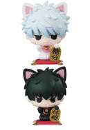 PETIT LAND GINTAMA MEGAHOUSE A FOTUNE CAT ON A DESK