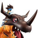 Digimon Adventure MEGAHOUSE G.E.M. series Greymon & Taichi Yagami (repeat)