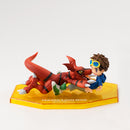 DIGIMON MEGAHOUSE G.E.M. TAMERS Guilmon & Matsuda Takato 【repeat】