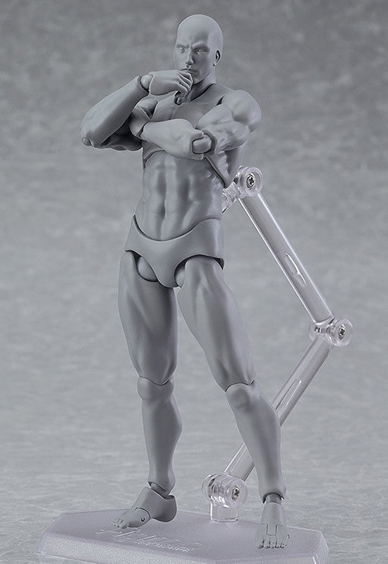 03♂ figma archetype Max Factory next: he - gray color ver. (re-run)