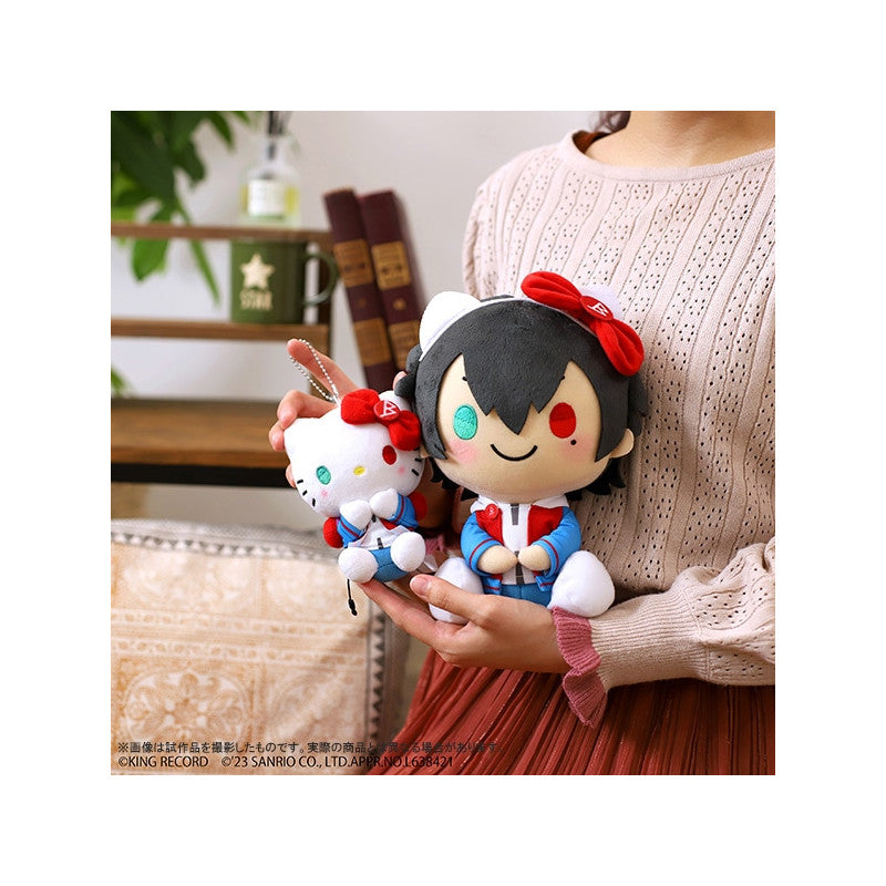Hypnosismic -Division Rap Battle- Movic Sanrio Nakayoku Edit Plush Set Yamada Ichiro x Hello Kitty