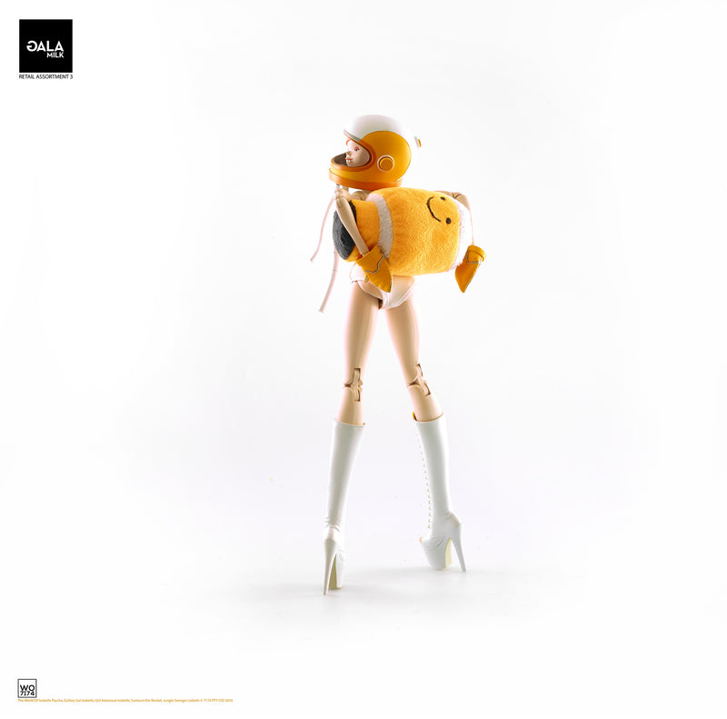 THE WORLD OF ISOBELLE PASCHA 3A GIRL ASTRONAUT ISOBELLE AND SUNBUM THE ROCKET
