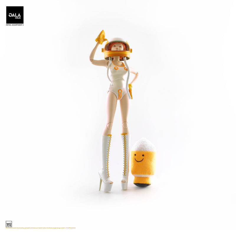 THE WORLD OF ISOBELLE PASCHA 3A GIRL ASTRONAUT ISOBELLE AND SUNBUM THE ROCKET