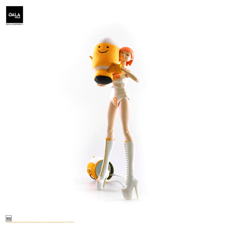 THE WORLD OF ISOBELLE PASCHA 3A GIRL ASTRONAUT ISOBELLE AND SUNBUM THE ROCKET