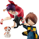 GEGEGE NO KITARO MEGAHOUSE G.E.M. KITARO & NEKOMUSUME & SUNEKOSURI SET