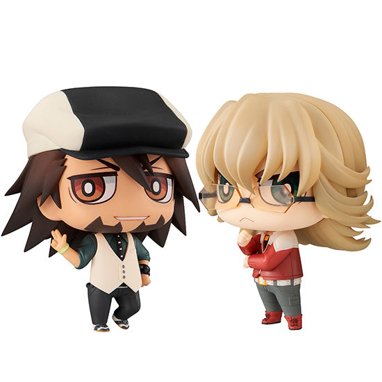 002 TIGER＆BUNNY MEGAHOUSE CHIMIMEGA Buddy Series KOTETSU & BARNABY SET