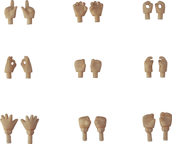 Nendoroid Doll Good Smile Company Hand Parts Set (Peach/Cinnamon/Cream)