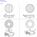 Modelling Support Goods KOTOBUKIYA PLASTIC UNIT Round Mold IV