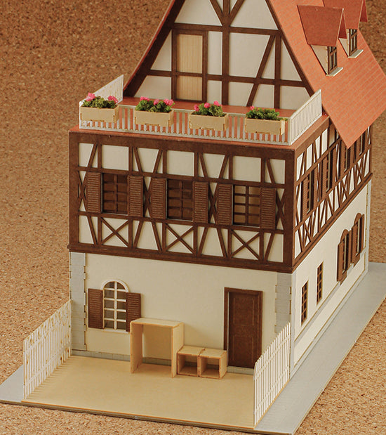 Ani-tecture: 02 Is the order a rabbit?? PLUM Rabbit House (Big!) 1/80 Paper Kit