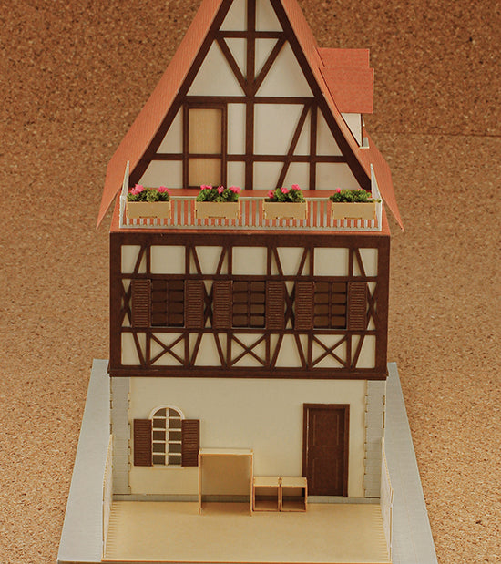 Ani-tecture: 02 Is the order a rabbit?? PLUM Rabbit House (Big!) 1/80 Paper Kit