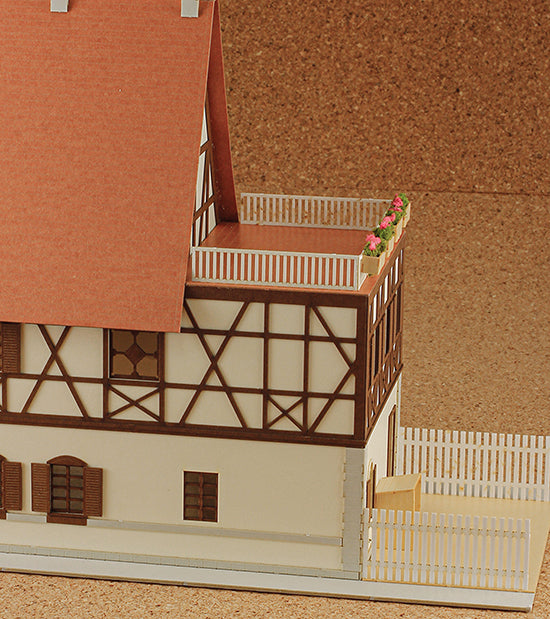 Ani-tecture: 02 Is the order a rabbit?? PLUM Rabbit House (Big!) 1/80 Paper Kit