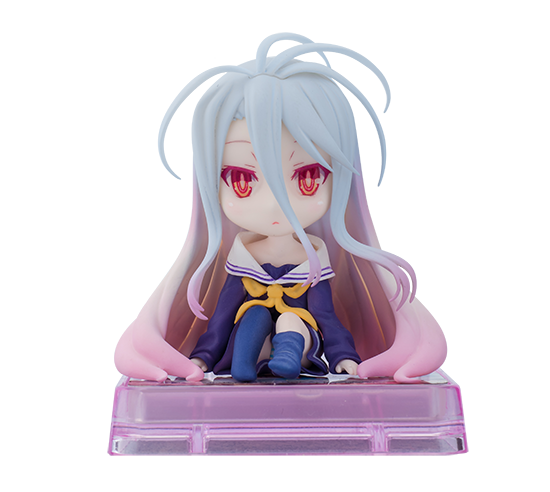 No Game No Life PULCHRA Smartphone Stand Bishoujo Character Collection No.11 Game No Life - Shiro -