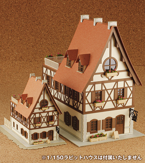 Ani-tecture: 02 Is the order a rabbit?? PLUM Rabbit House (Big!) 1/80 Paper Kit