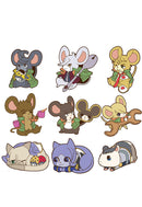 GUNDUM IRON BLOOD ORPHAN MEAGHOUSE CYU RUBBER MASCOT DE-CHU! (Set of 9 Characters)
