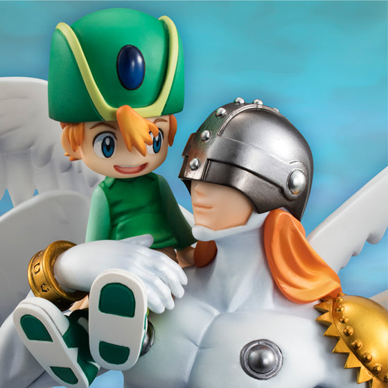 Digimon Adventure MEGAHOUSE GEM Angemon & Takaishi Takeru 【repeat】