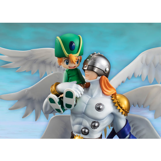 Digimon Adventure MEGAHOUSE GEM Angemon & Takaishi Takeru 【repeat】