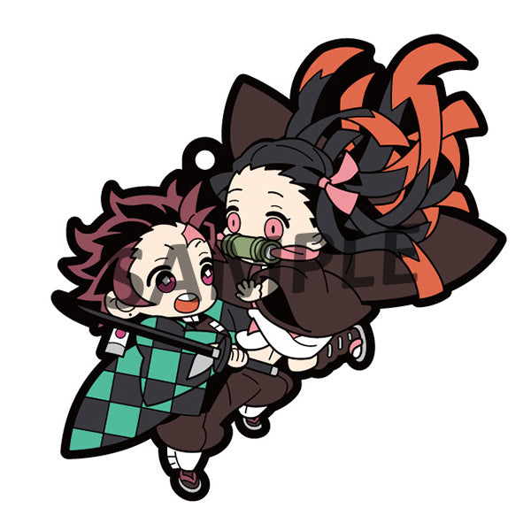 DEMON SLAYER Kimetsu no yaiba MEGAHOUSE RUBBER MASCOT BUDDYCOLLE Vol.1 【repeat】 (BOX of 6)