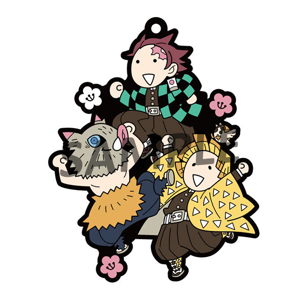 DEMON SLAYER Kimetsu no yaiba MEGAHOUSE RUBBER MASCOT BUDDYCOLLE Vol.1 【repeat】 (BOX of 6)