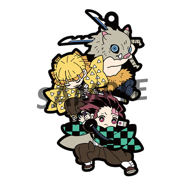 DEMON SLAYER Kimetsu no yaiba MEGAHOUSE RUBBER MASCOT BUDDYCOLLE Vol.1 【repeat】 (BOX of 6)