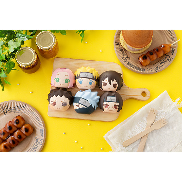NARUTO SHIPPUDEN MEGAHOUSE FLUFFY SQUEEZE BREAD (BOX of 6)