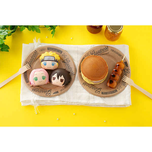 NARUTO SHIPPUDEN MEGAHOUSE FLUFFY SQUEEZE BREAD (BOX of 6)