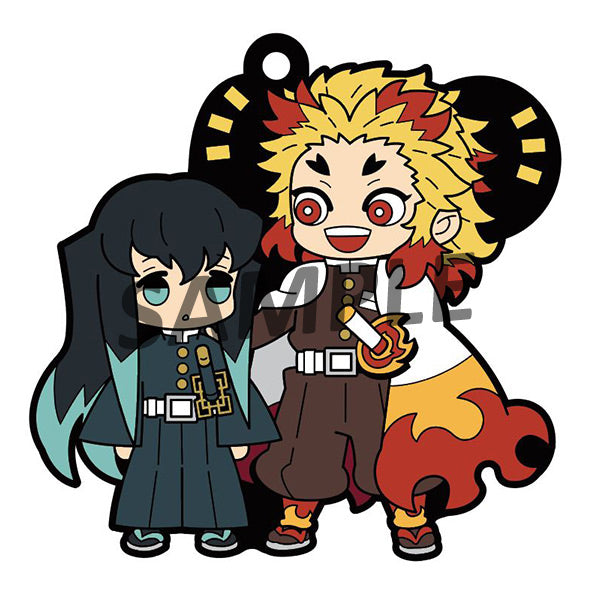 DEMON SLAYER Kimetsu no yaiba MEGAHOUSE RUBBER MASCOT BUDDYCOLLE Vol.2 【repeat】 (BOX of 6)