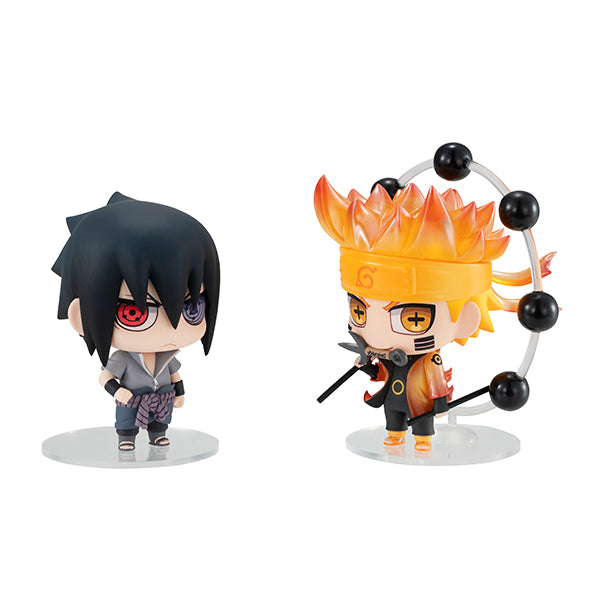 003 NARUTO MEGAHOUSE CHIMIMEGA Buddy Series NARUTO & SASUKE SET (re-run)