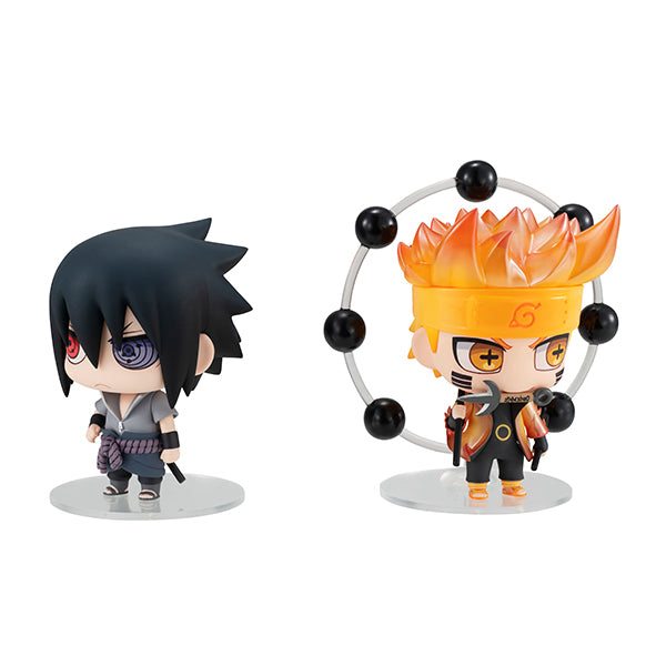 003 NARUTO MEGAHOUSE CHIMIMEGA Buddy Series NARUTO & SASUKE SET (re-run)