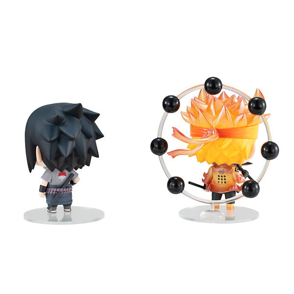 003 NARUTO MEGAHOUSE CHIMIMEGA Buddy Series NARUTO & SASUKE SET (re-run)