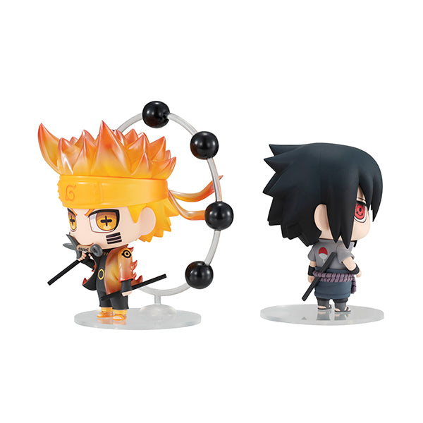 003 NARUTO MEGAHOUSE CHIMIMEGA Buddy Series NARUTO & SASUKE SET (re-run)