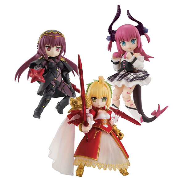 DESK TOP ARMY MEGAHOUSE Fate/Grand Order No.2 Nero/Elizabethe/Scasaha 【repeat】(Set of 3 Characters)