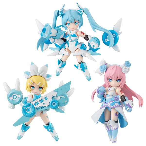 DESKTOP SINGER MEGAHOUSE SNOW MIKU series (Set of 3 Characters)