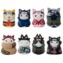 NARUTO NYARUTO! MEGAHOUSE CATS of KONOHA VILLAGE (repeat) (1 Random Blind Pack)