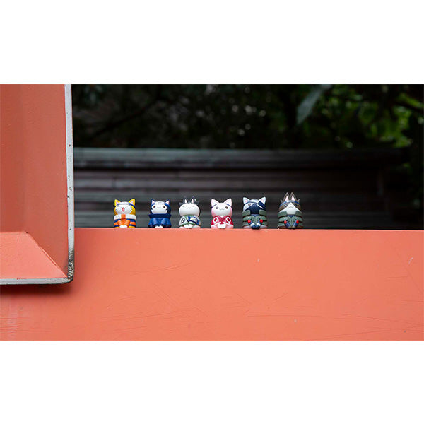 NARUTO NYARUTO! MEGAHOUSE CATS of KONOHA VILLAGE (repeat) (Set of 8 Characters)