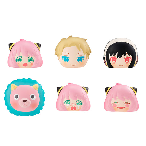 SPY × FAMILY MEGAHOUSE FLUFFT SQUEEZE BREAD(Set of 6 Characters)