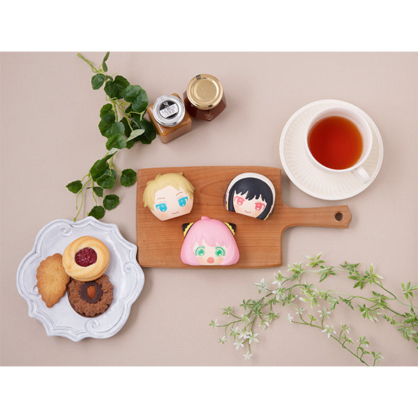 SPY × FAMILY MEGAHOUSE FLUFFT SQUEEZE BREAD(Set of 6 Characters)