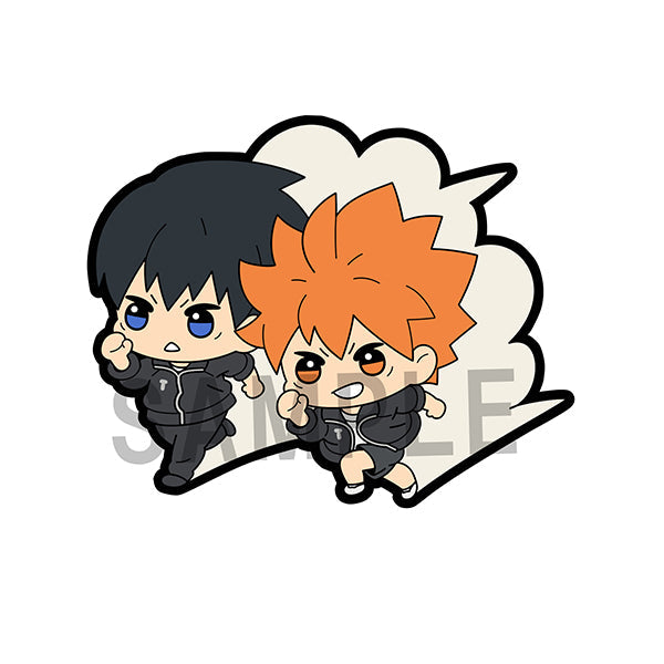 Haikyuu!! MEGAHOUSE Rubber Mascot Buddycolle (Box of 6)