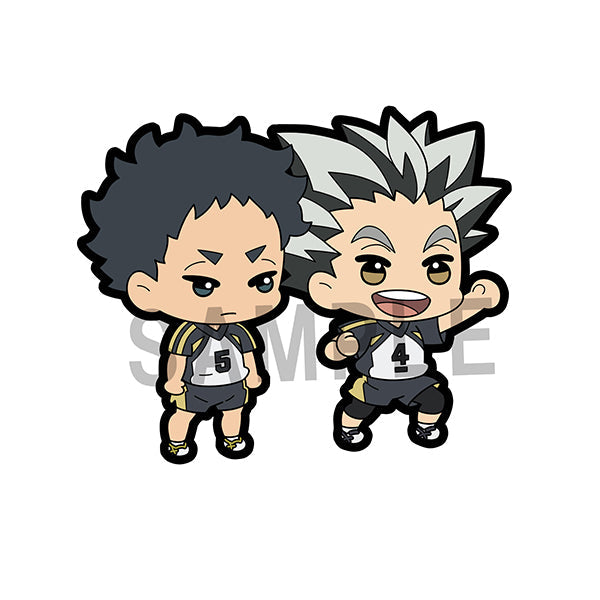Haikyuu!! MEGAHOUSE Rubber Mascot Buddycolle (Box of 6)