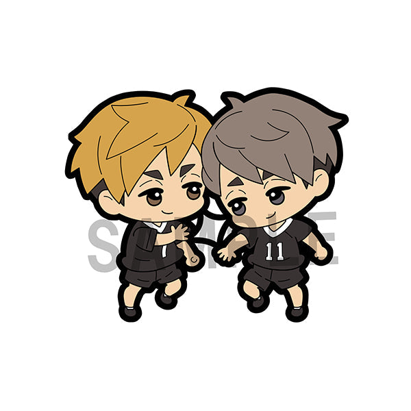 Haikyuu!! MEGAHOUSE Rubber Mascot Buddycolle (Box of 6)