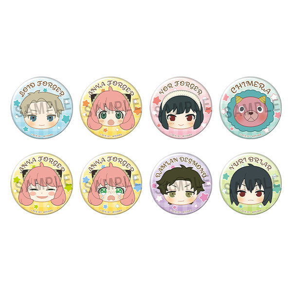 SPY × FAMILY MEGAHOUSE Fluffy Squeeze Bread Metal Badge Collection  (1 Random)