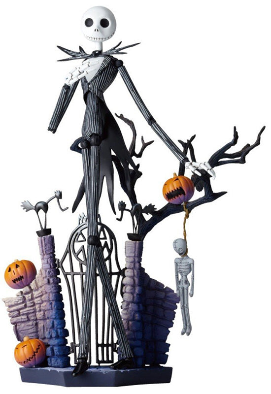 The Nightmare Before Christmas Kaiyodo Legacy Of Revoltech LR-058 Jack Skellington Luminescent Paint Ver.