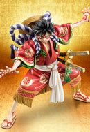 One Piece MEGAHOUSE EXCELLENT MODEL LIMITED OP KABUKI EDITION MONKEY D LUFFY