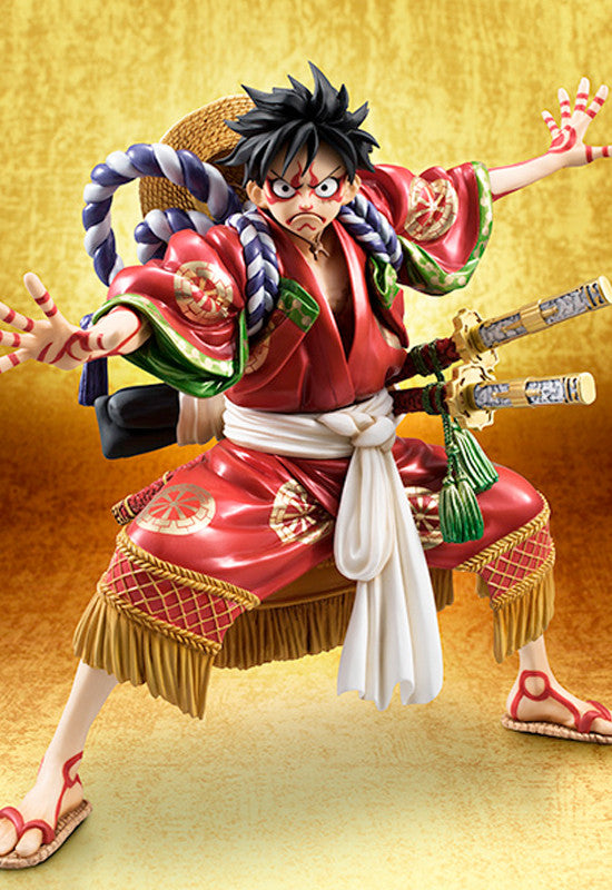 One Piece MEGAHOUSE EXCELLENT MODEL LIMITED OP KABUKI EDITION MONKEY D LUFFY