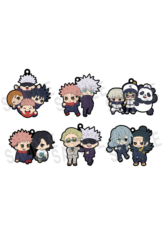Jujutsu Kaisen MEGAHOUSE Rubber Mascot Buddycolle  Vol.2 (Set of 6 Characters)