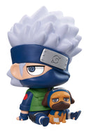 NARUTO MEGAHOUSE SOFT VINYL MASCOT FIGURE KAKASHI & PACKUN